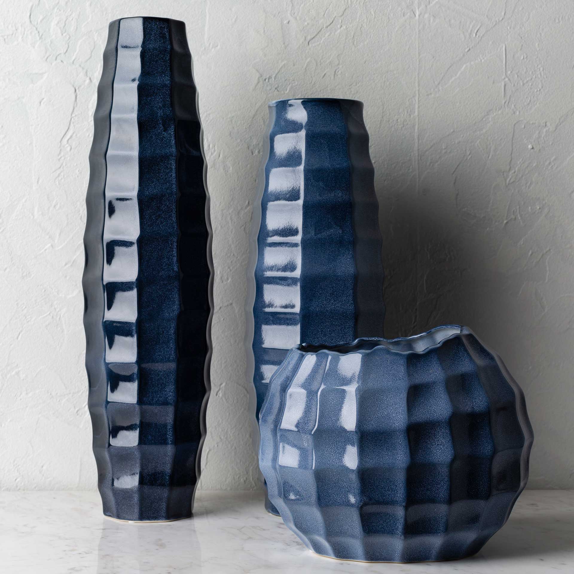 Cillian Vase Blue - Image 2