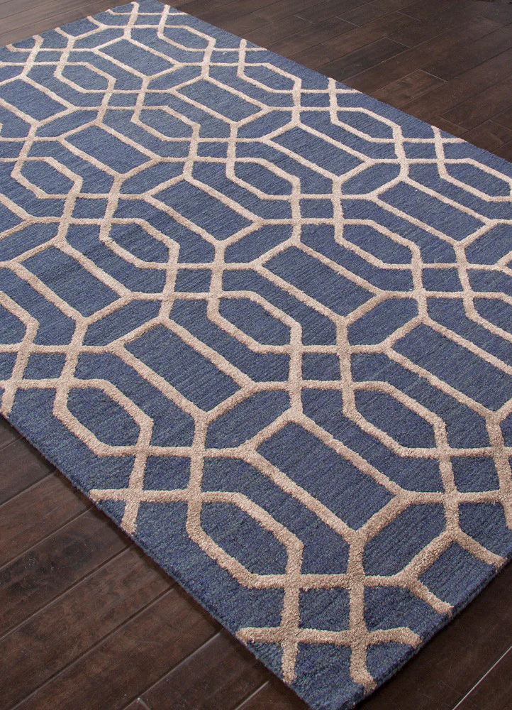 City Bellevue Deep Navy/Dark Gray Area Rug - Image 2