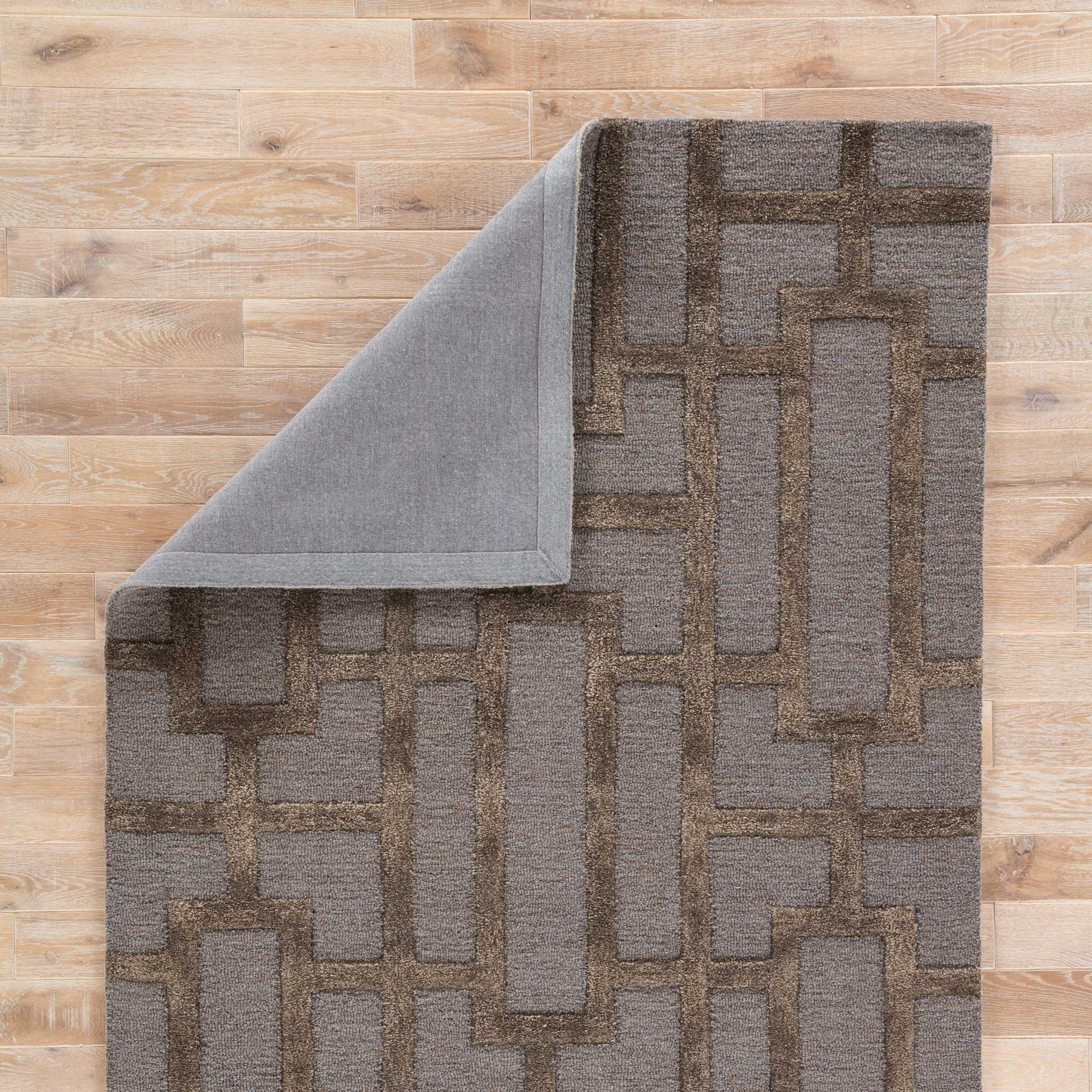 City Dallas Deep Blue/Black Coffee Area Rug - Image 3