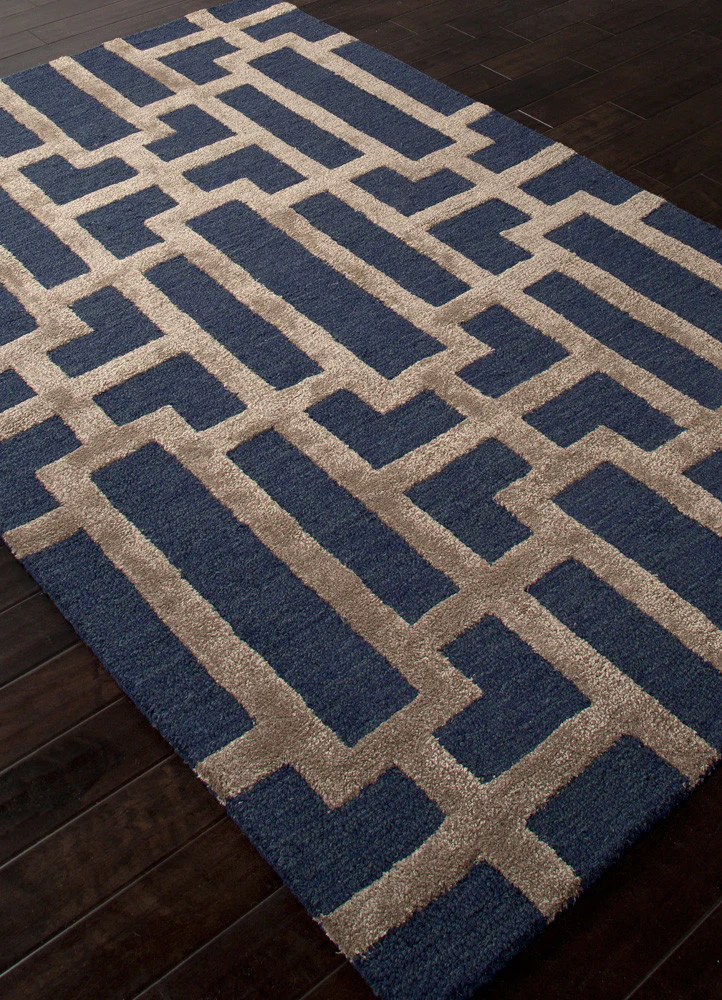 City Dallas Deep Navy/Dark Gray Area Rug - Image 2