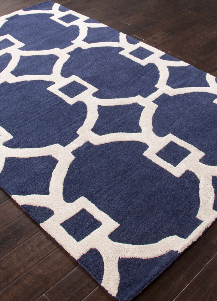 City Regency Deep Navy/White Area Rug - Image 2