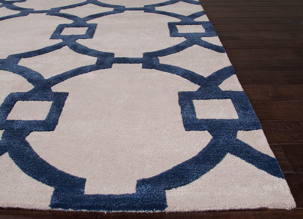 City Regency Light Gray/Dark Denim Area Rug - Image 3