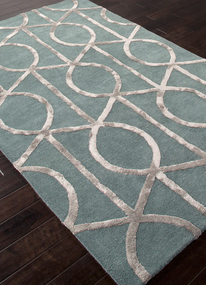 City Seattle Seaside Blue/Medium Gray Area Rug - Image 2