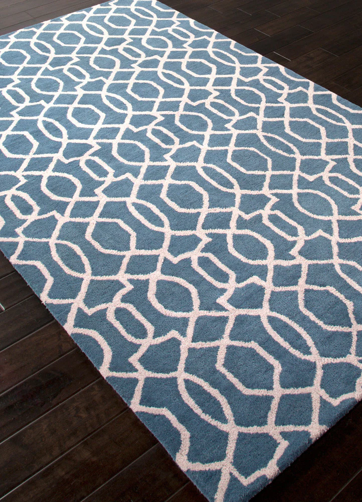 City Sonia Aegean Blue/Antique White Area Rug - Image 2