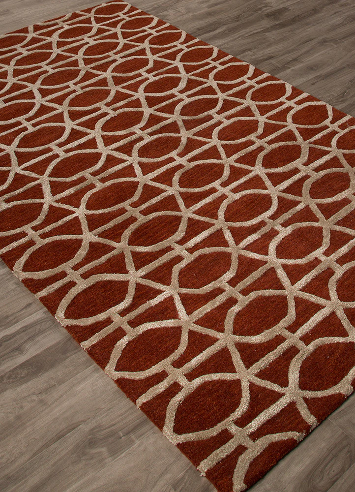 City Springfield Rio Red/Fog Area Rug - Image 2