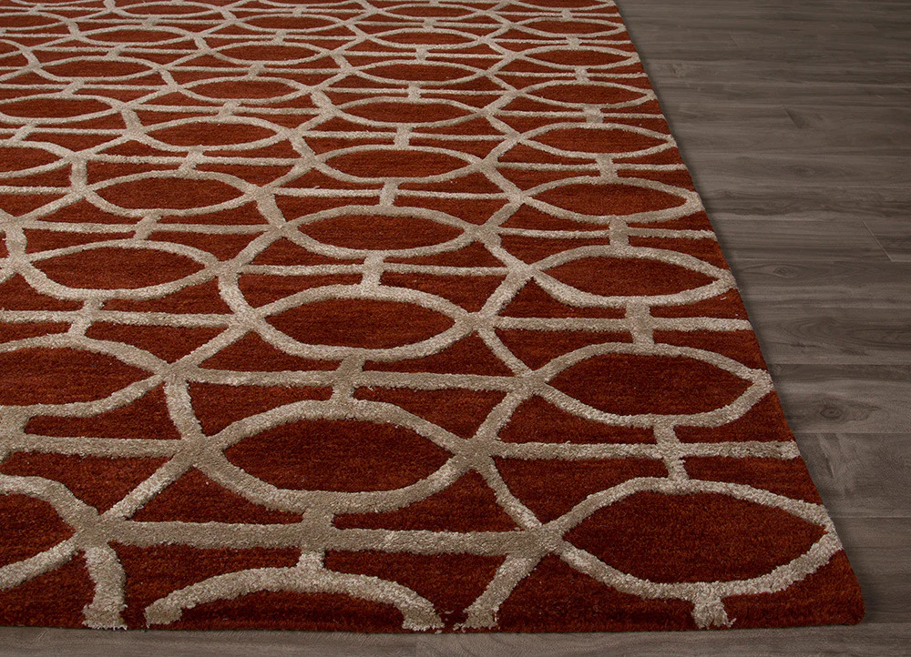 City Springfield Rio Red/Fog Area Rug - Image 3