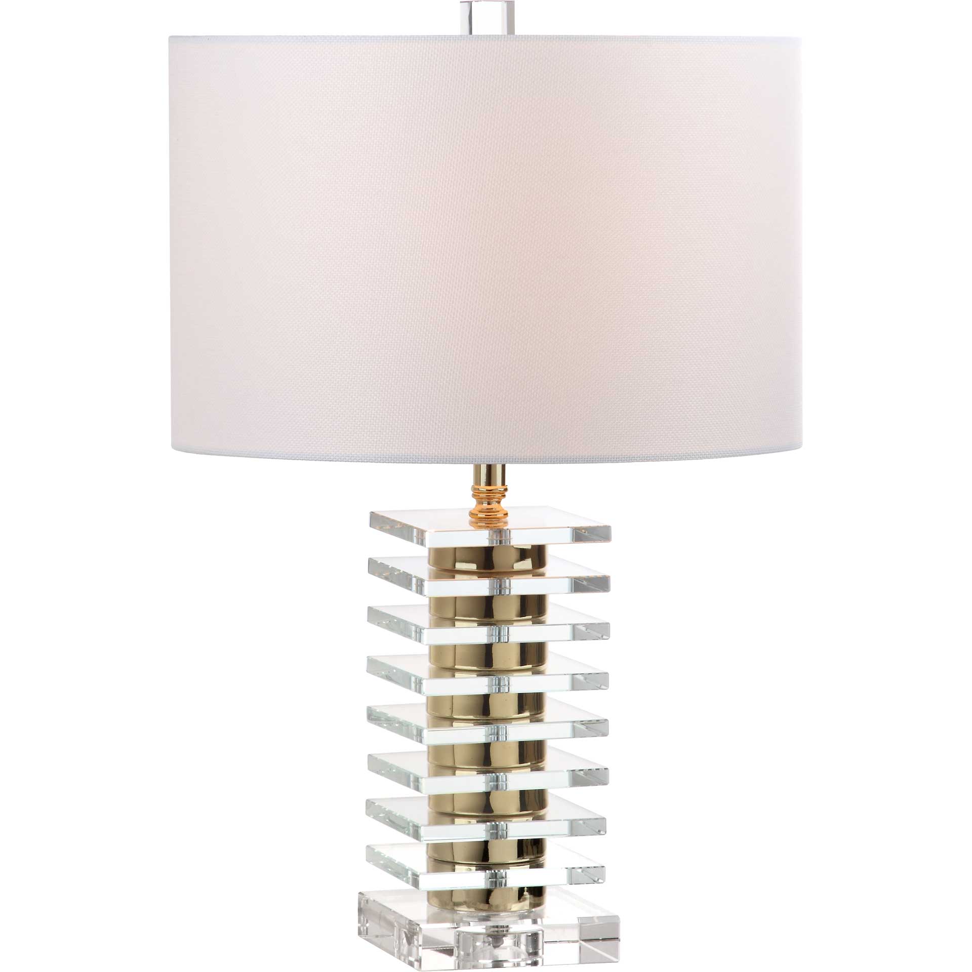 Claire Table Lamp Clear/Brass Gold (Set of 2) - Image 2