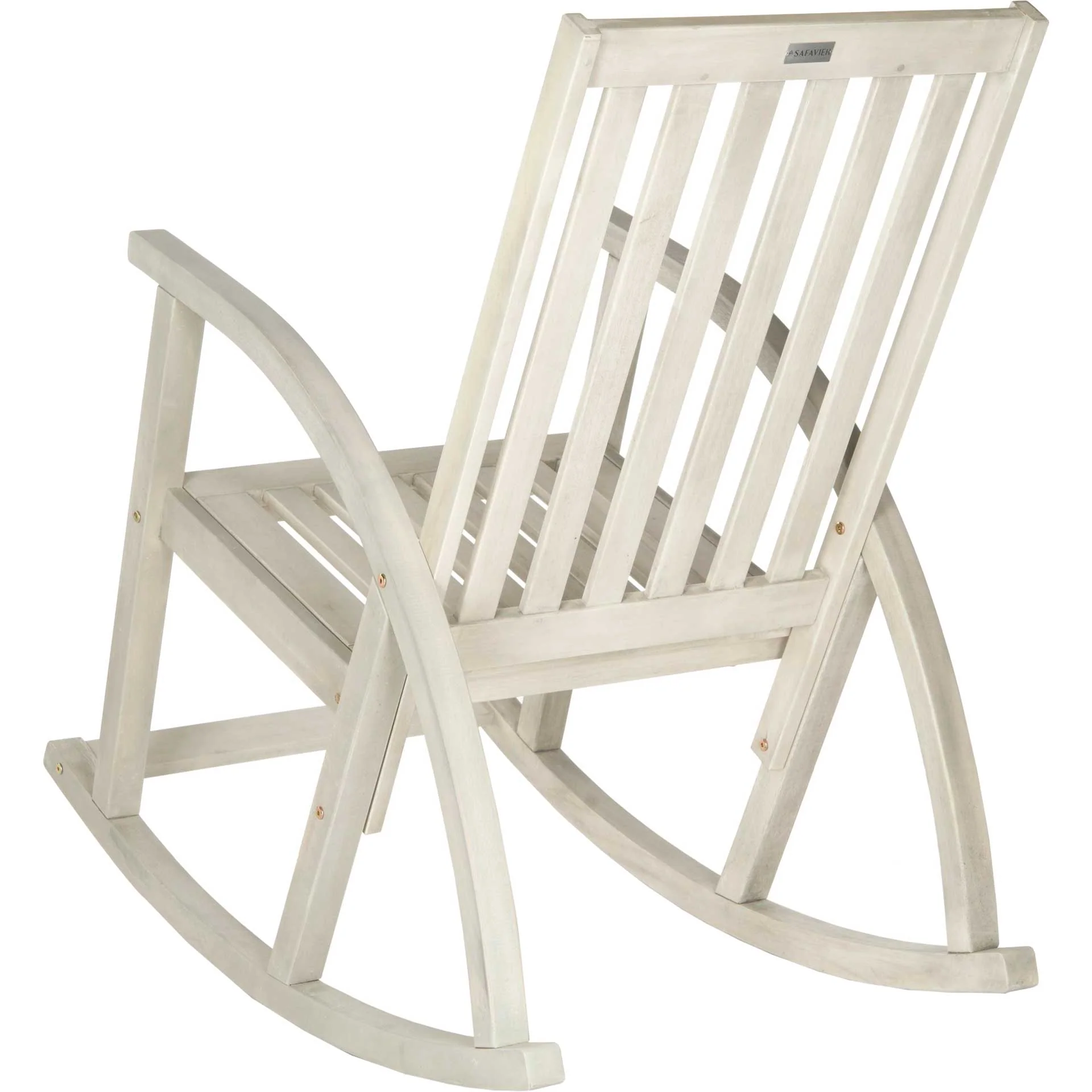 Clairton Rocking Chair White Wash - Image 3