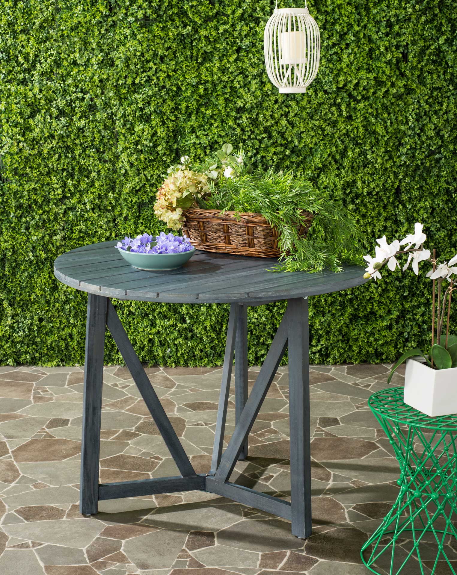 Clancy Round Table Ash Gray - Image 3