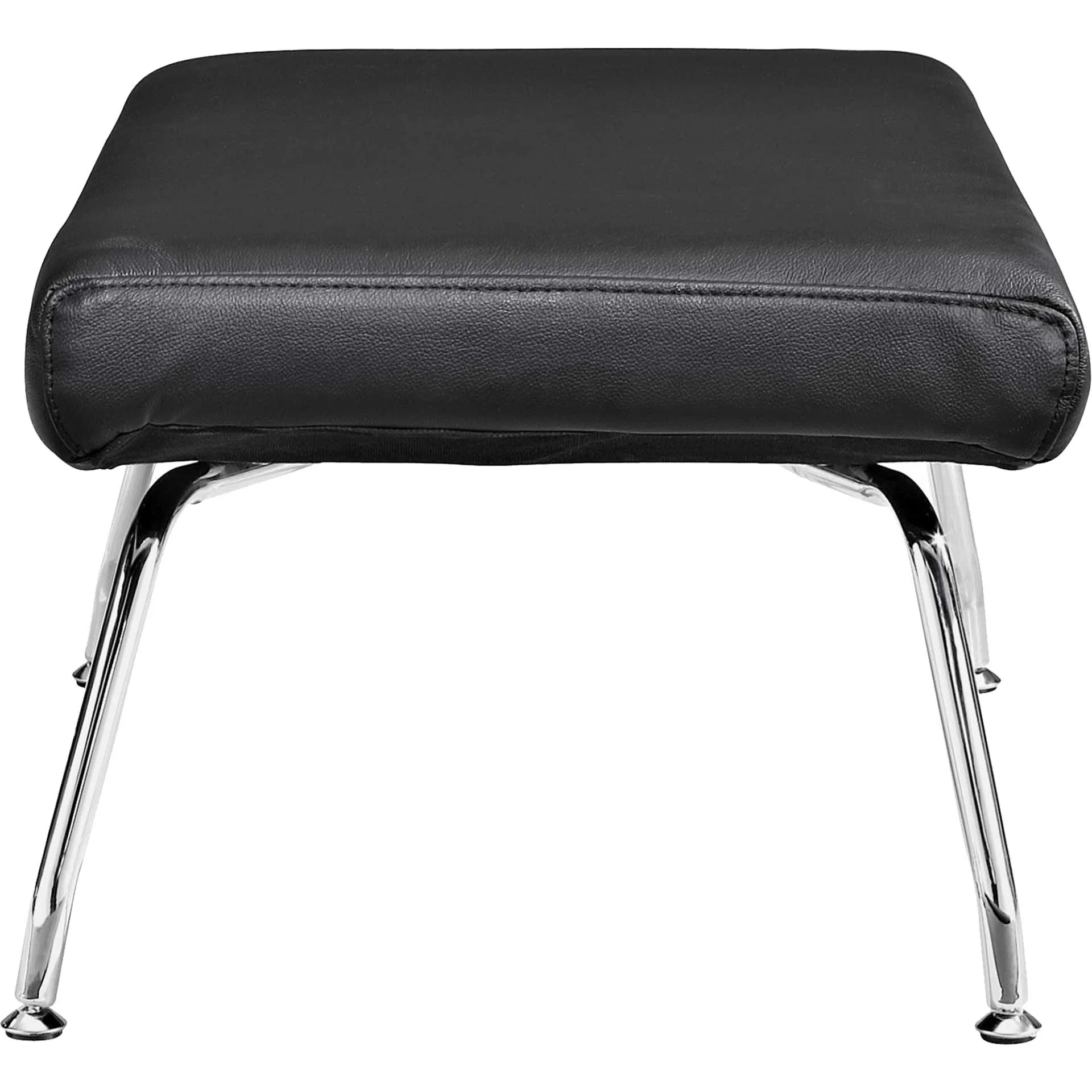Clarell Leather Lounge Chair Black - Image 4