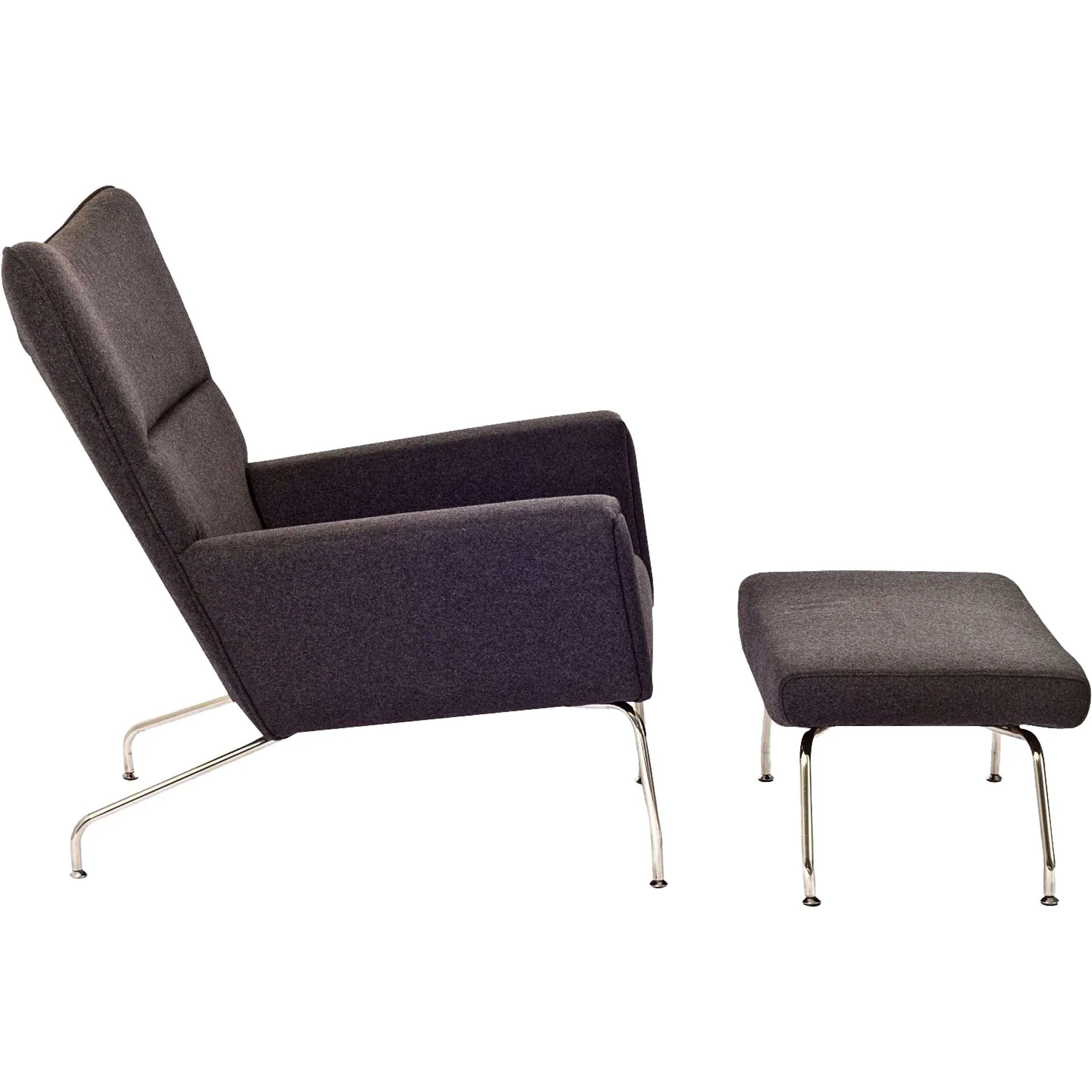 Clarell Lounge Chair Dark Gray - Image 2