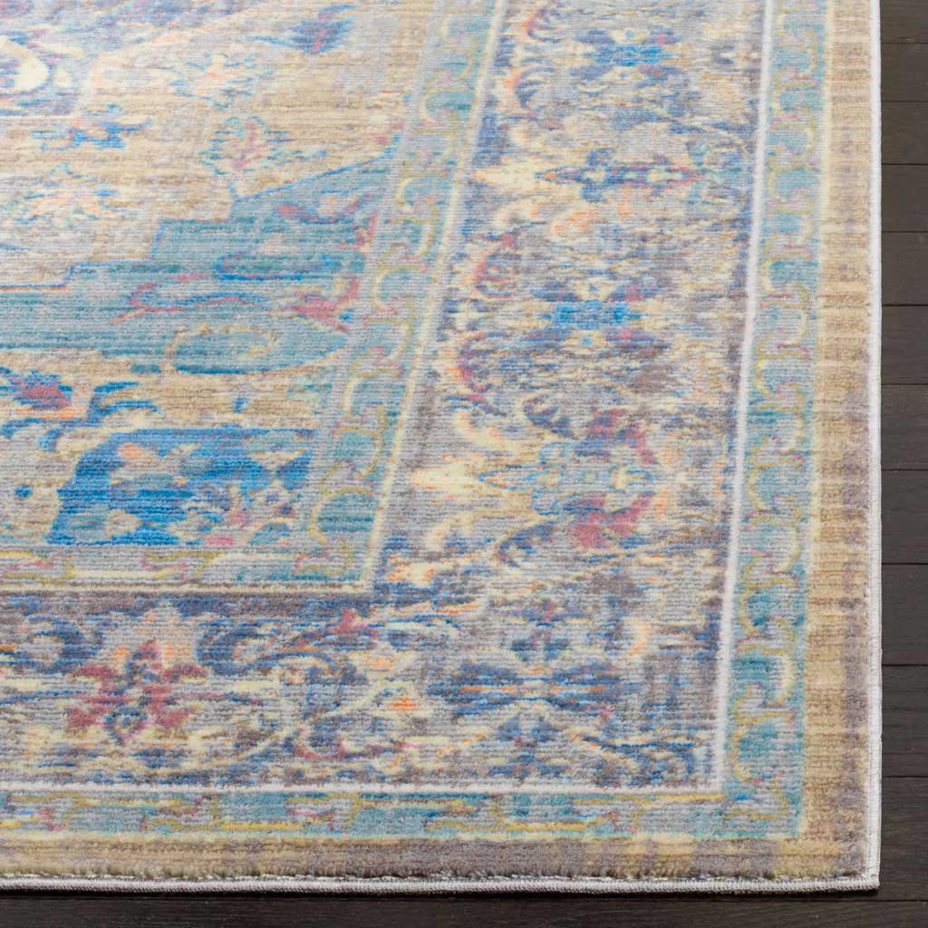 Claremont Blue/Gold Area Rug - Image 3