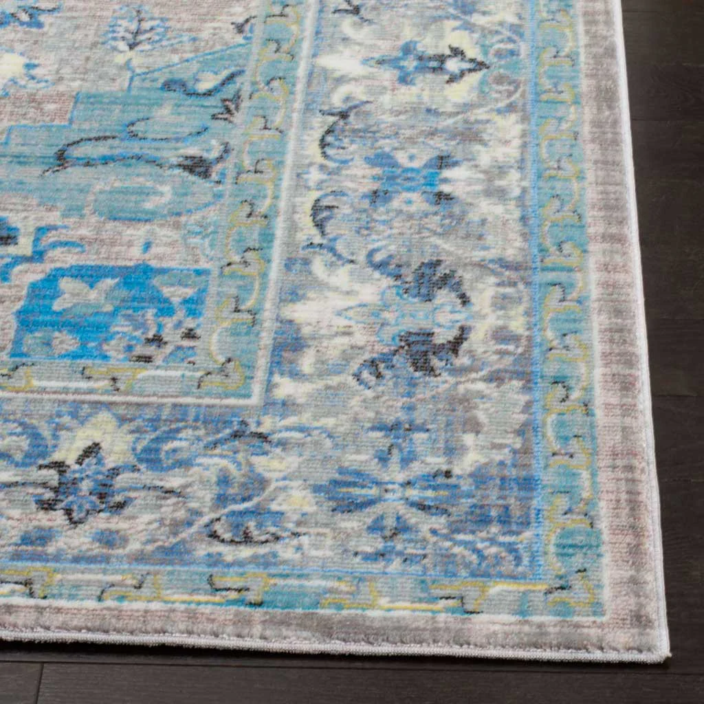 Claremont Blue/Light Gray Area Rug - Image 3