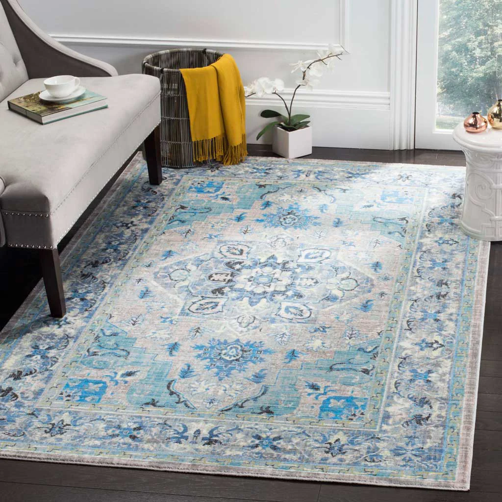 Claremont Blue/Light Gray Area Rug - Image 5