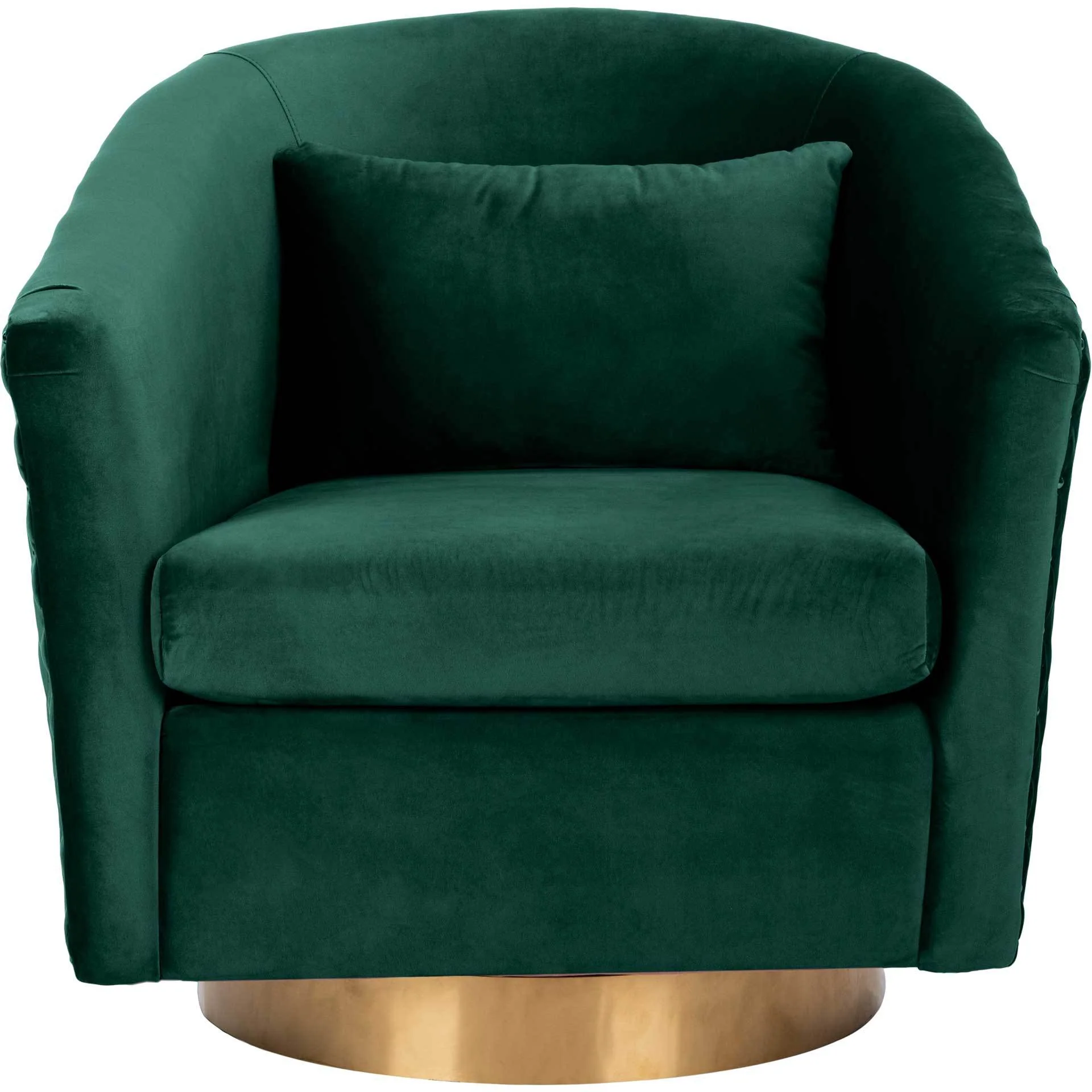 Clarissa Quilted Swivel Tub Chair - Image 2