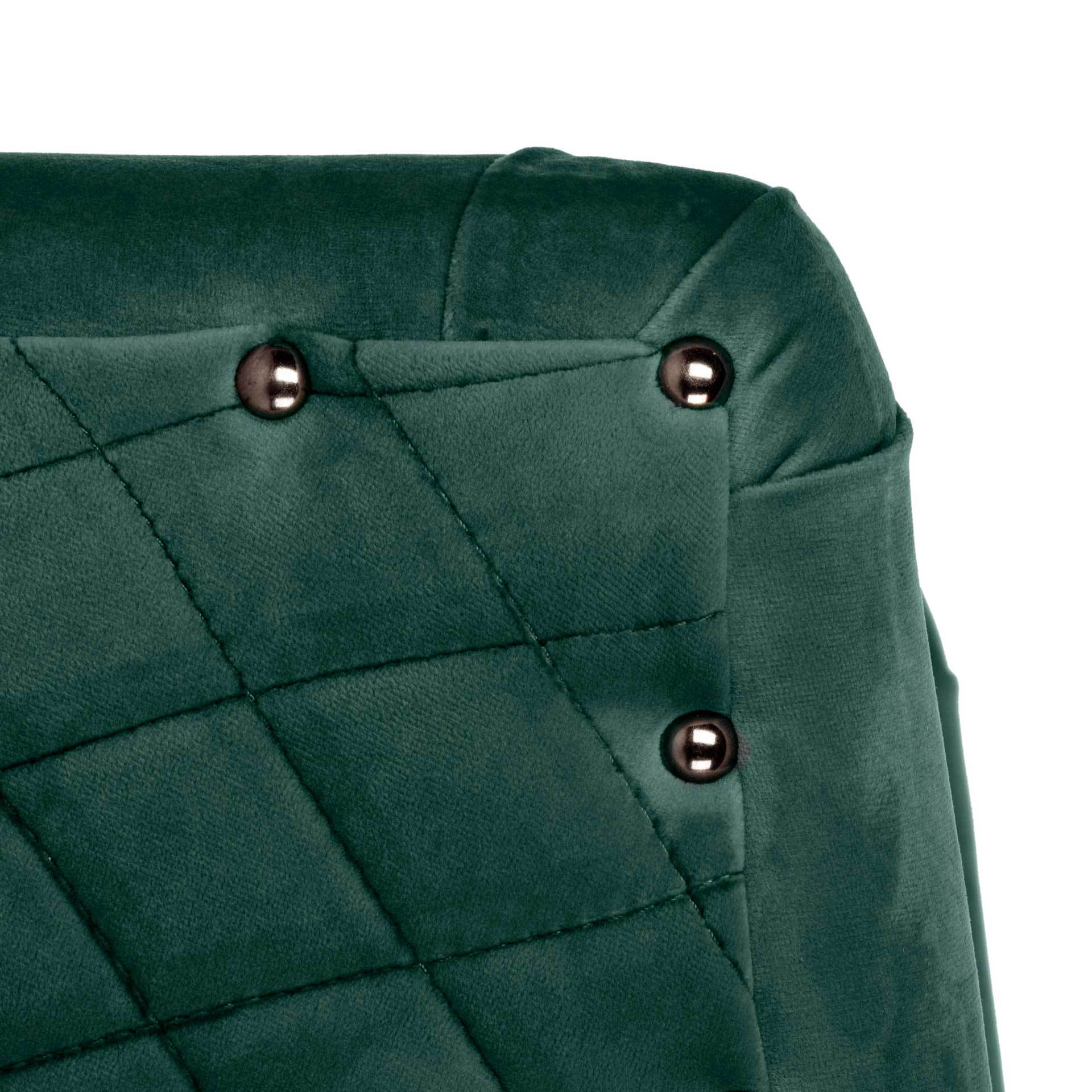 Clarissa Quilted Swivel Tub Chair - Image 6