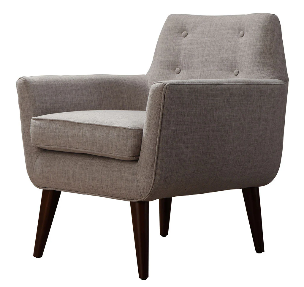 Clark Linen Chair Beige - Image 2