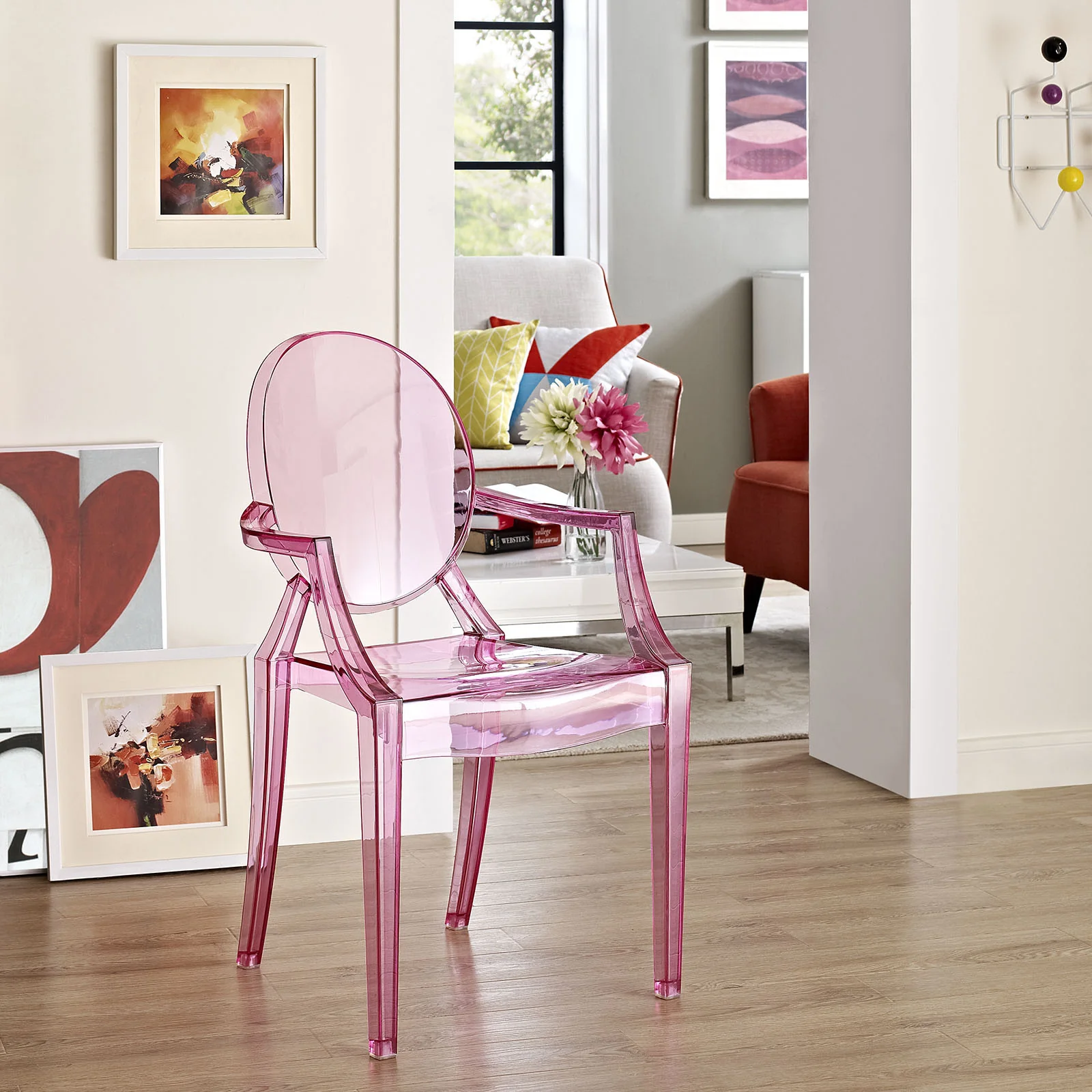 Clary Armchair Pink - Image 4