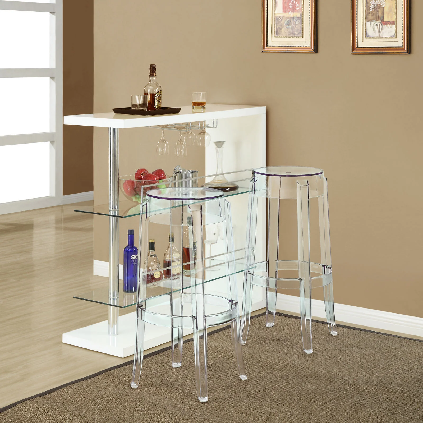 Clary Bar Stool Clear - Image 4