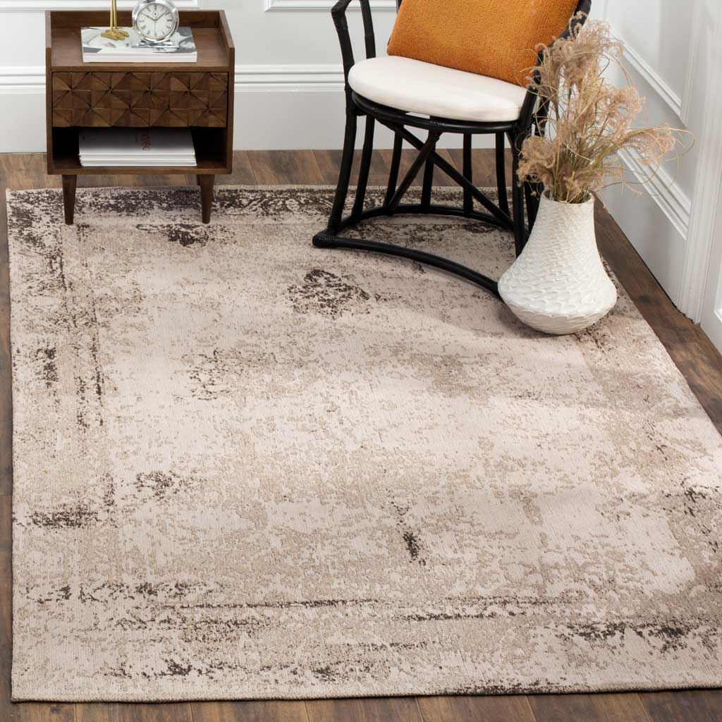 Classic Vintage Anthracite Area Rug - Image 5