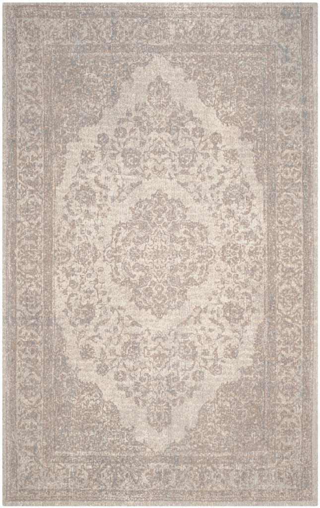 Classic Vintage Beige Area Rug - Image 2