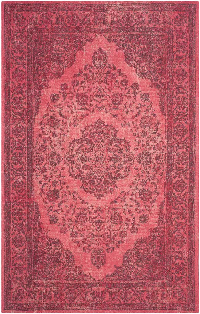 Classic Vintage Fuchsia Area Rug - Image 2