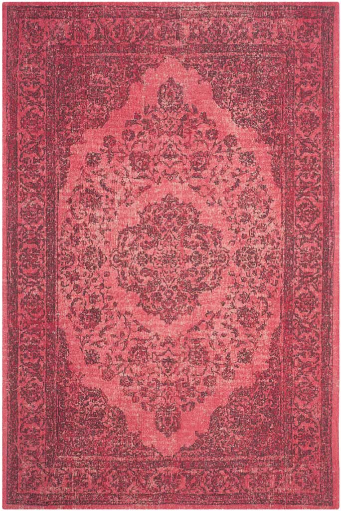 Classic Vintage Fuchsia Area Rug - Image 3