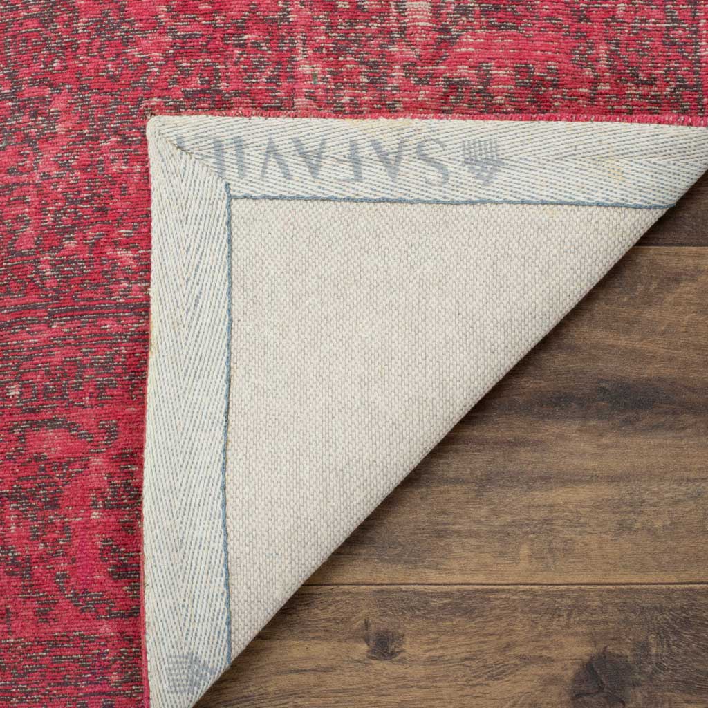 Classic Vintage Fuchsia Area Rug - Image 6