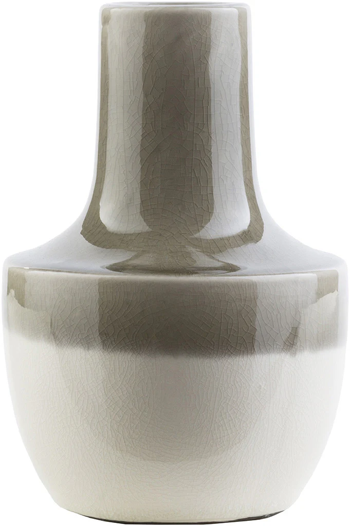 Clayton Ceramic Table Vase Olive - Image 3