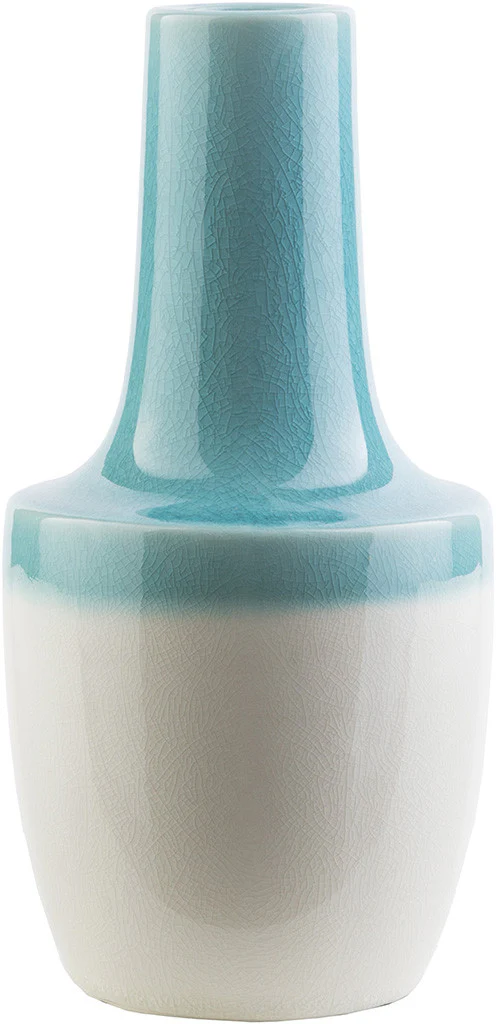 Clayton Ceramic Table Vase Teal - Image 2