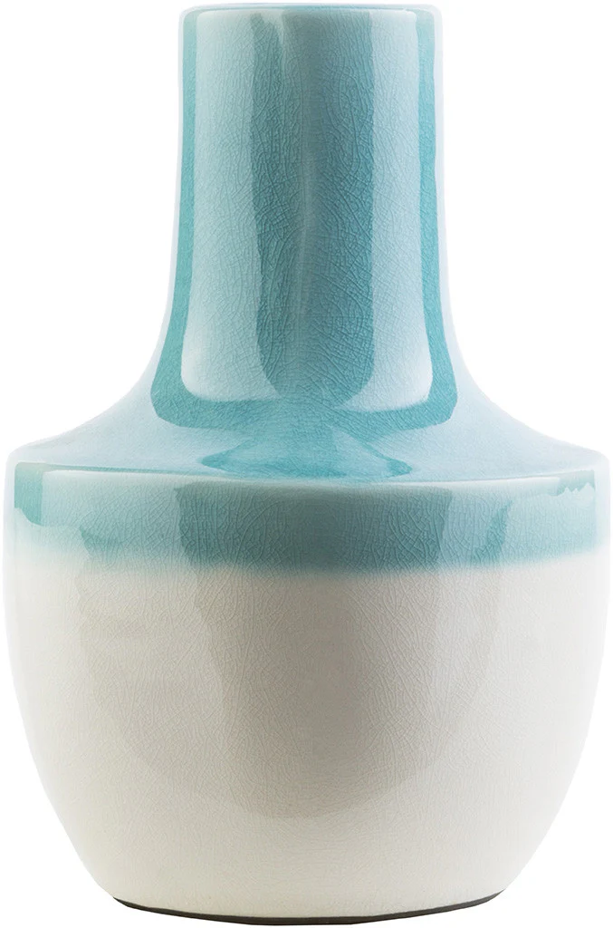 Clayton Ceramic Table Vase Teal - Image 3
