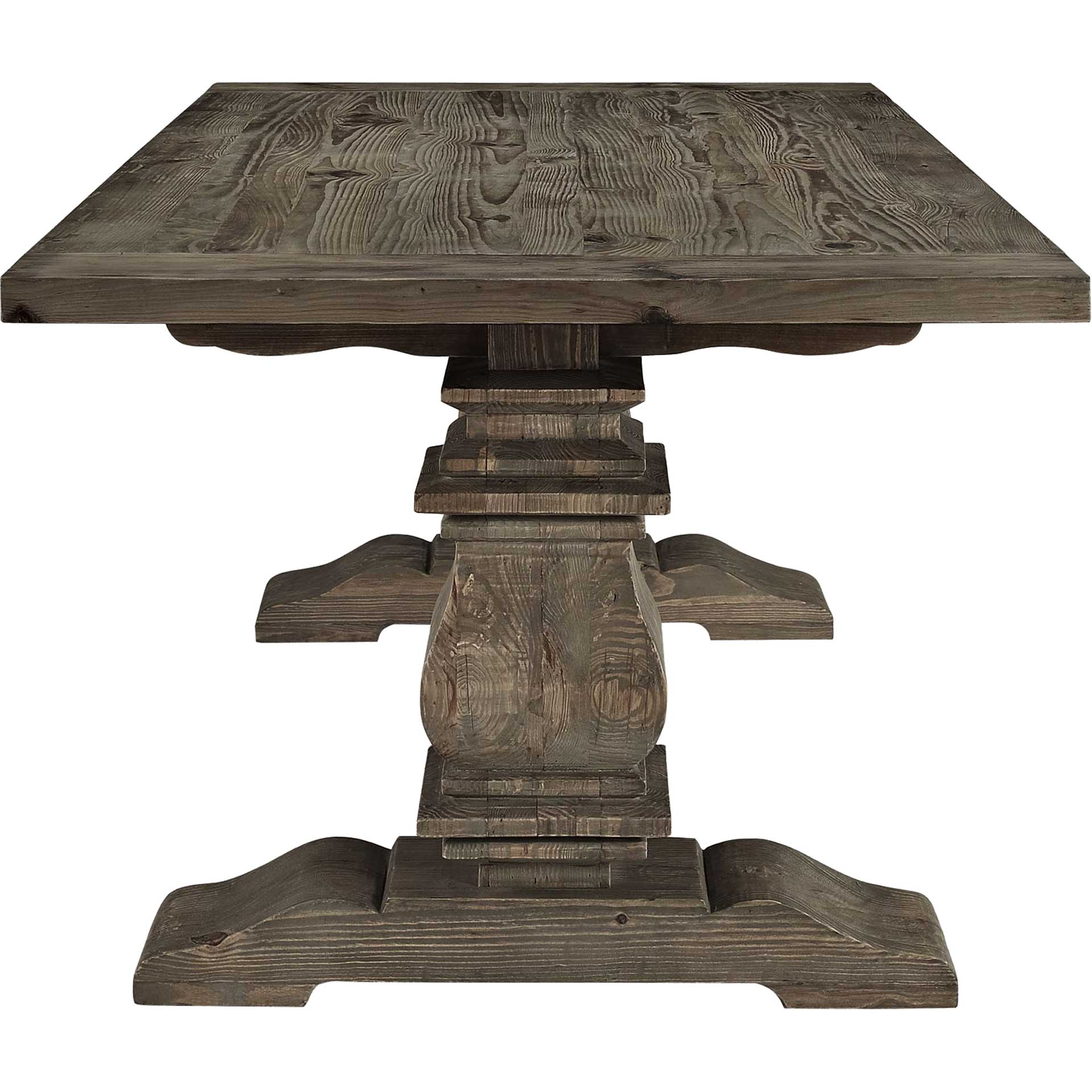 Clement Wood Dining Table Brown - Image 3