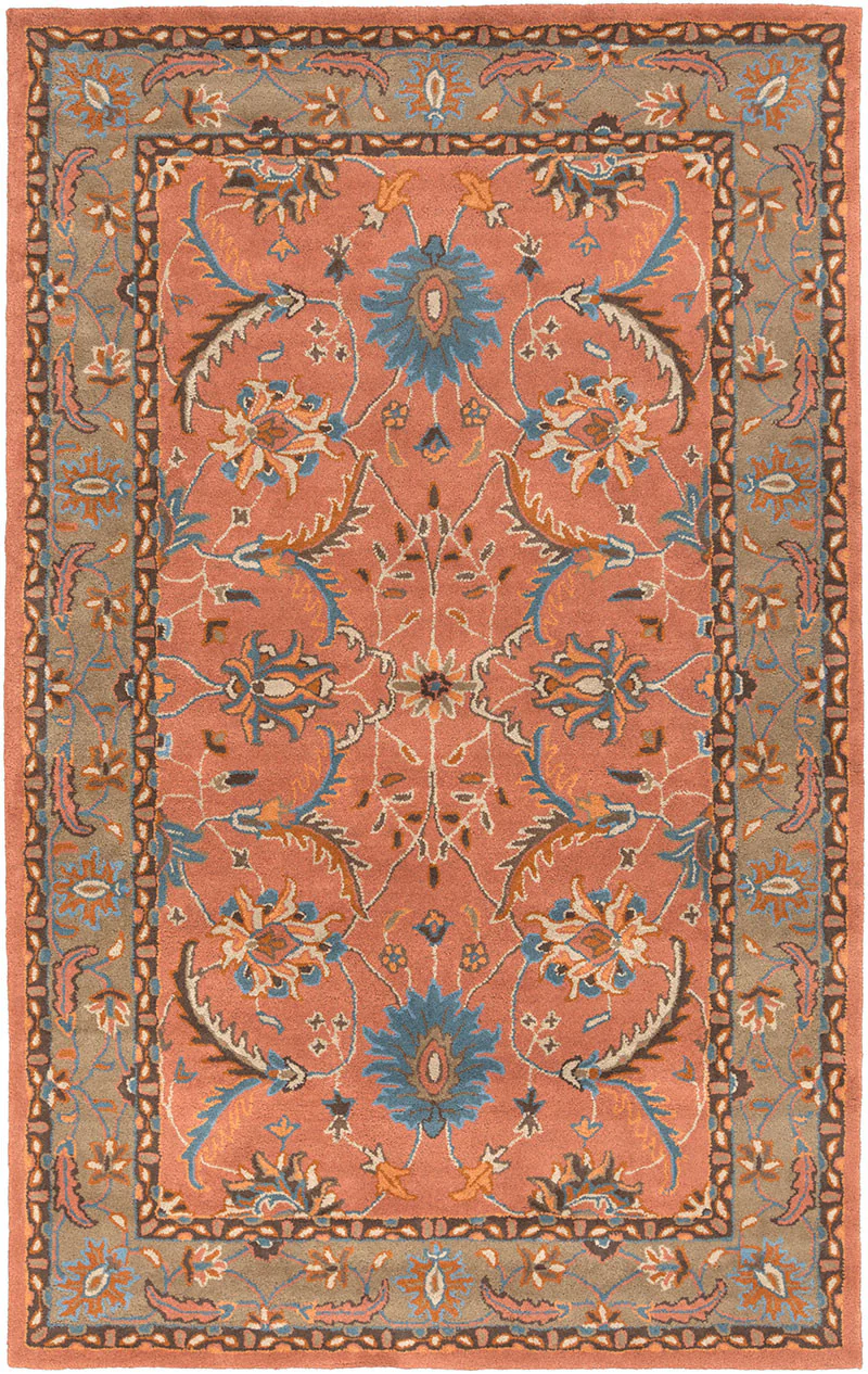 Clifton Rust/Charcoal Area Rug - Image 2