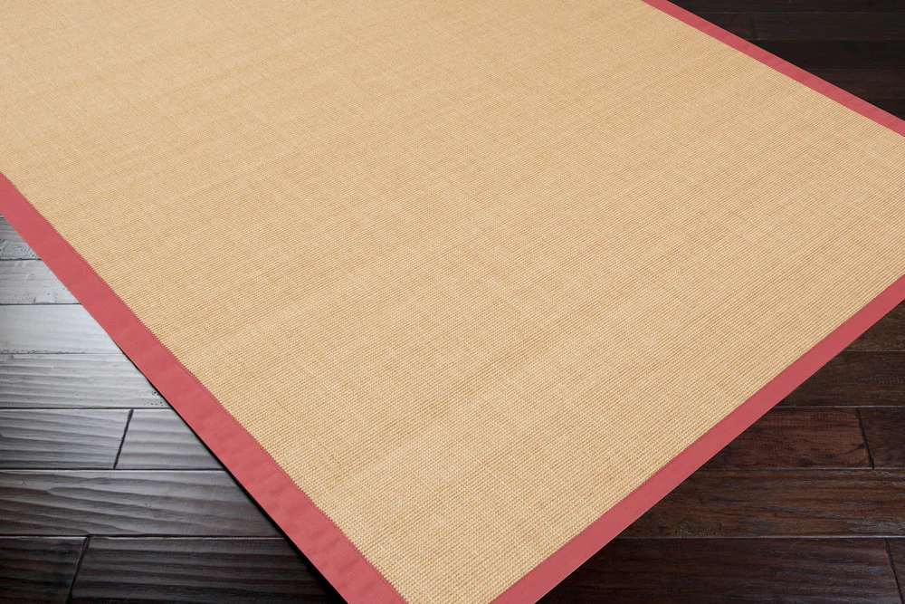 Clinton Burgundy/Beige Area Rug - Image 2