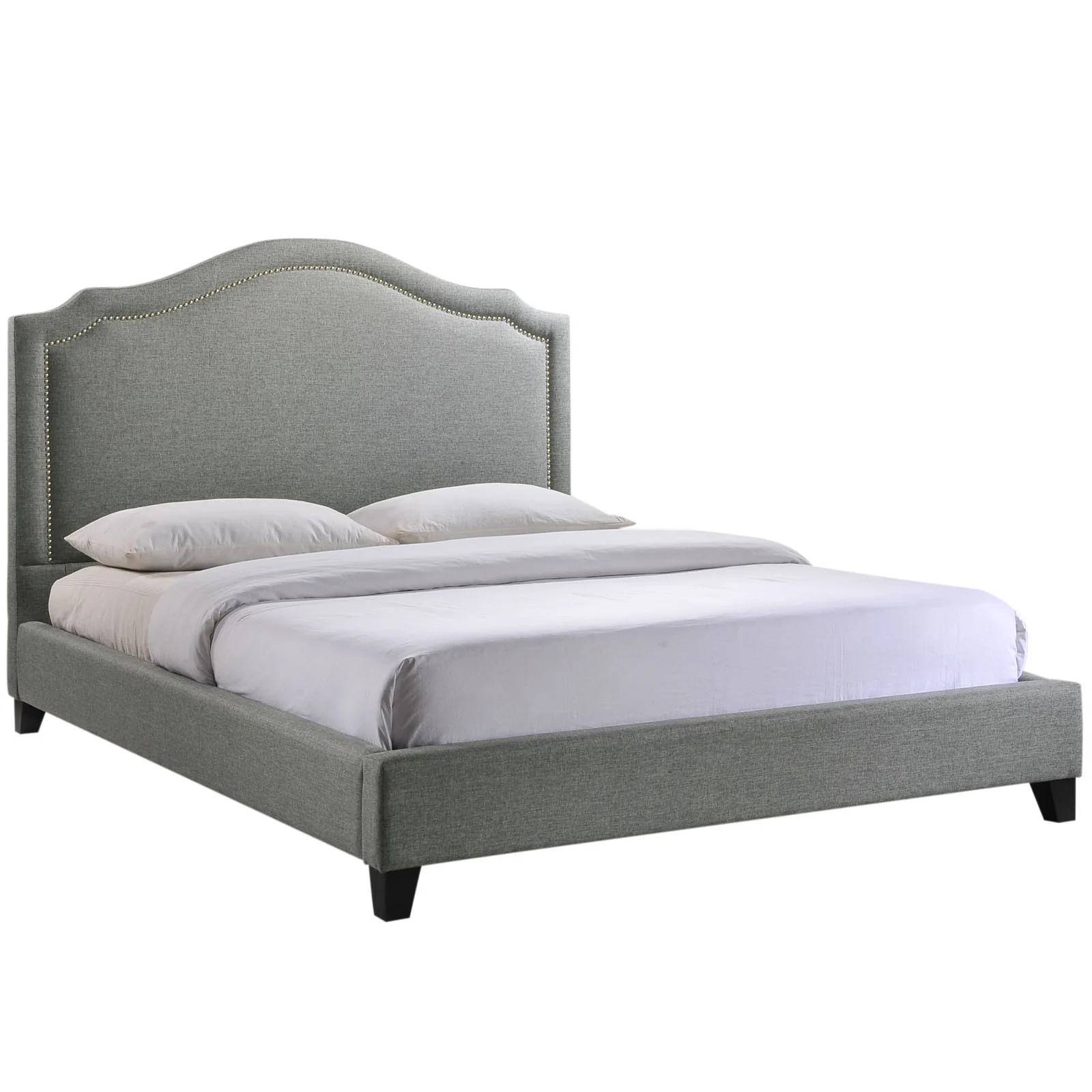 Clive Queen Bed Gray - Image 2