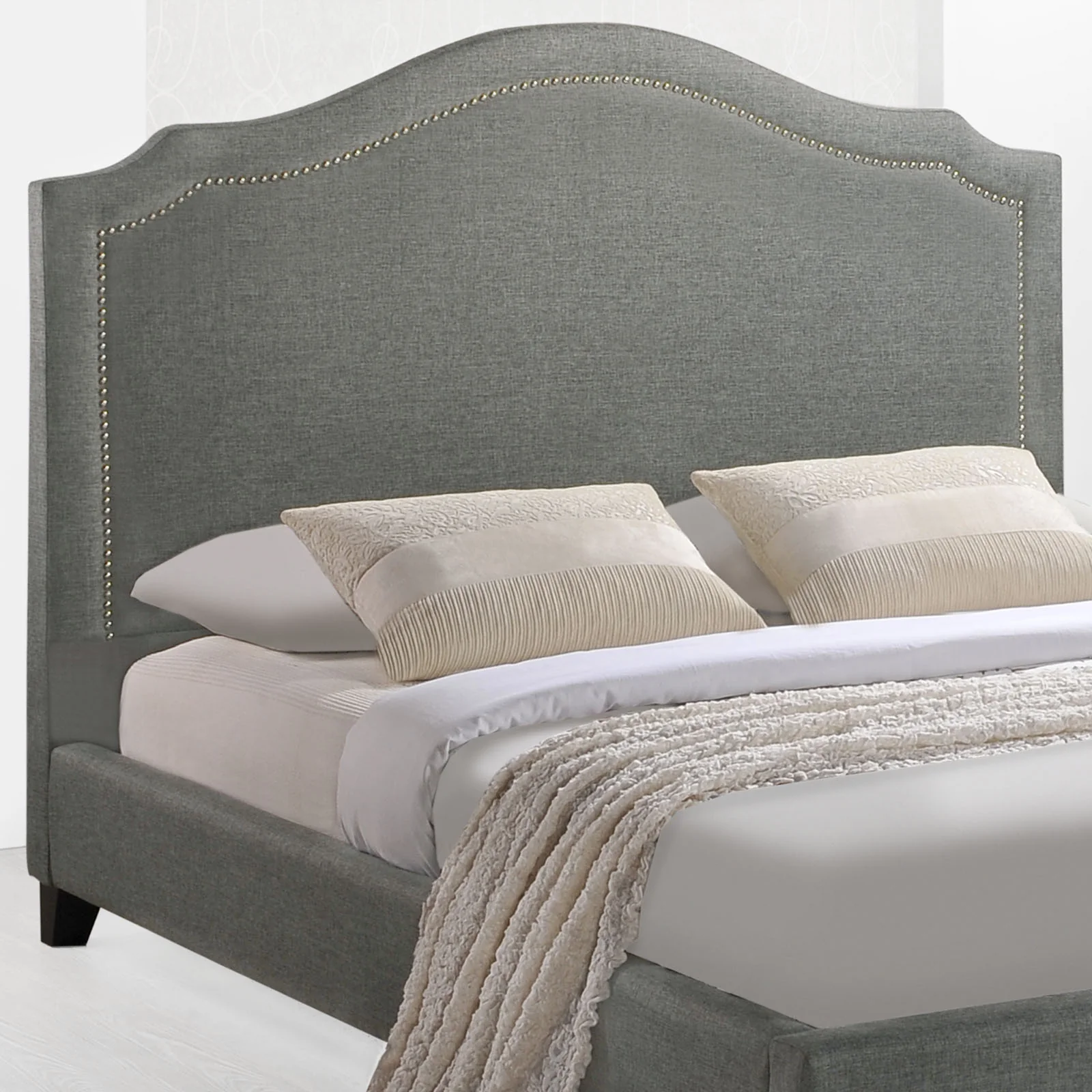 Clive Queen Bed Gray - Image 3