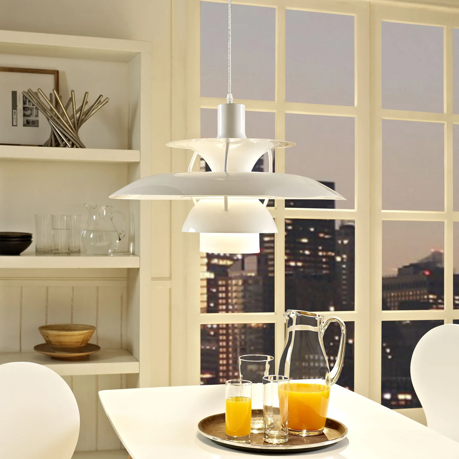 Clover Pendant Light White - Image 4