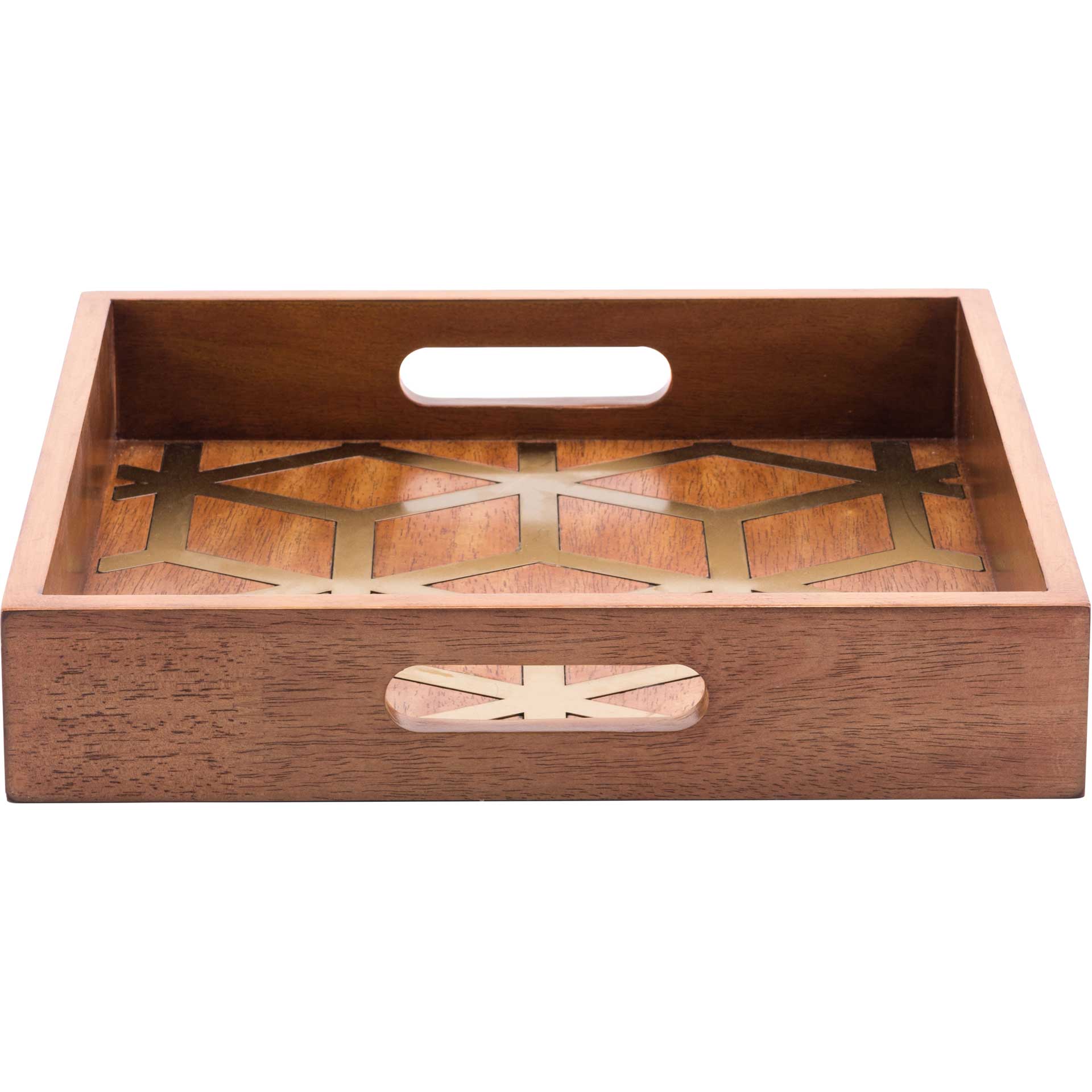 Clover Tray Brown (Set of 2) - Image 4