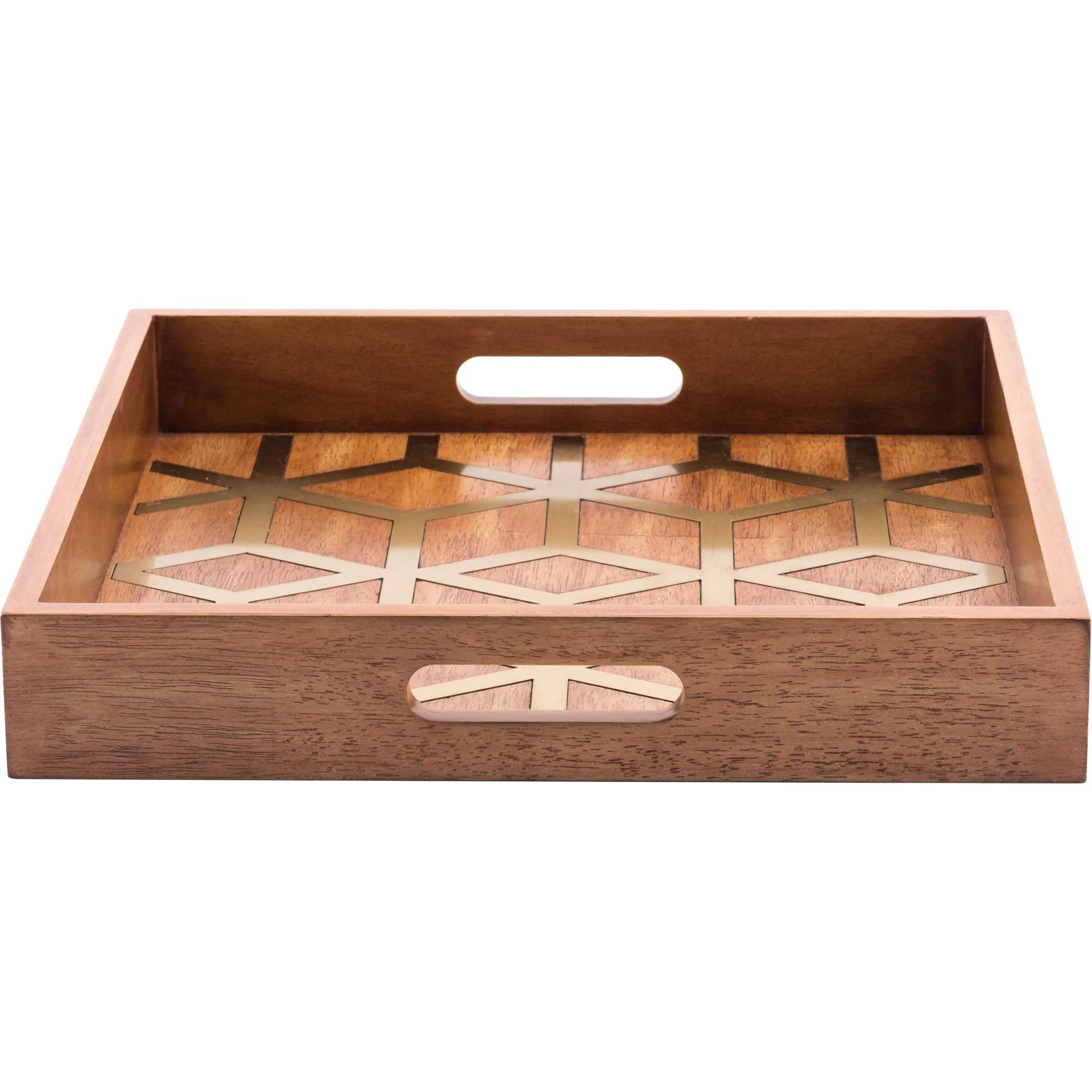 Clover Tray Brown (Set of 2) - Image 6