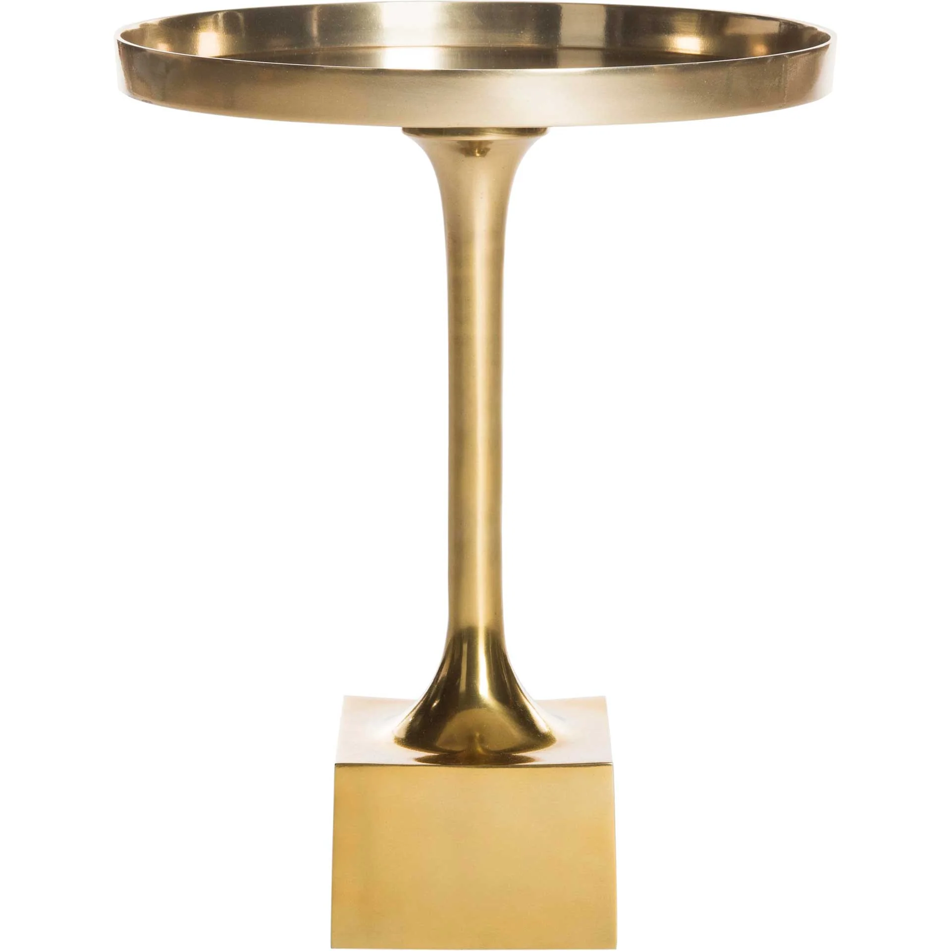 Coast Round Side Table Antique Brass - Image 2