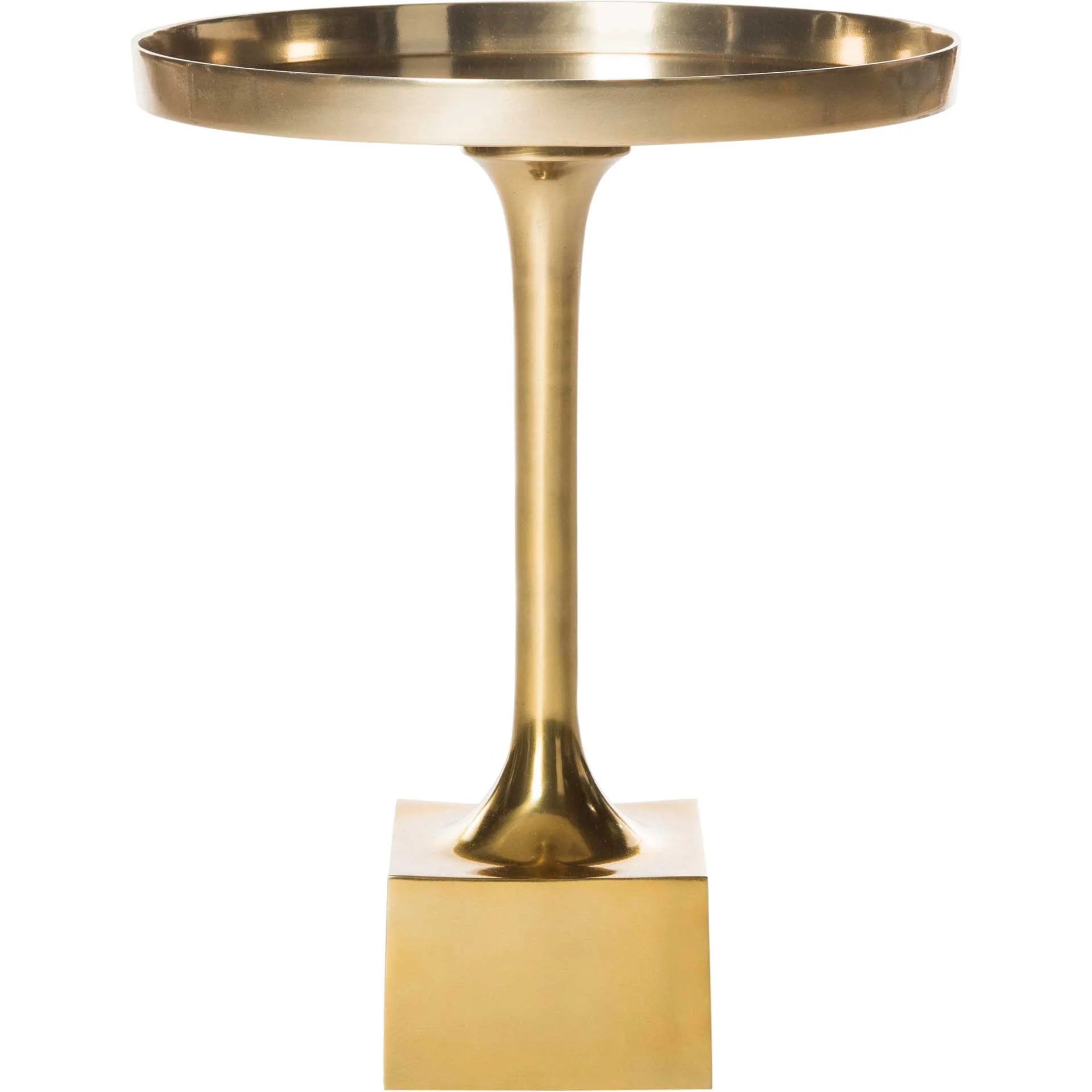Coast Round Side Table Antique Brass - Image 3
