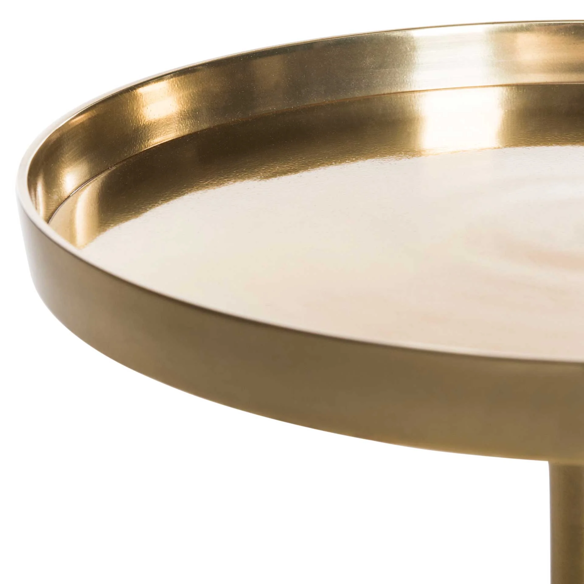Coast Round Side Table Antique Brass - Image 5