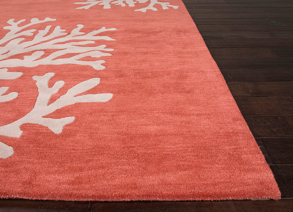 Coastal Seaside Bough Apricot Brandy/Doe Skin Area Rug - Image 3