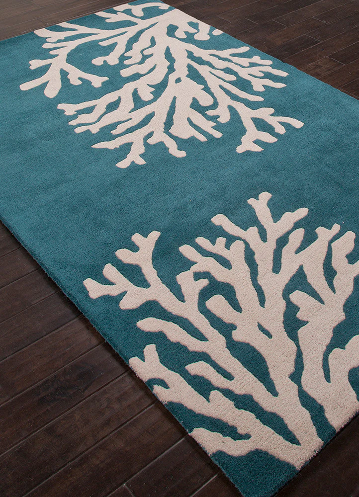 Coastal Seaside Bough Atlantic Deep/Silver Birch Area Rug - Image 2