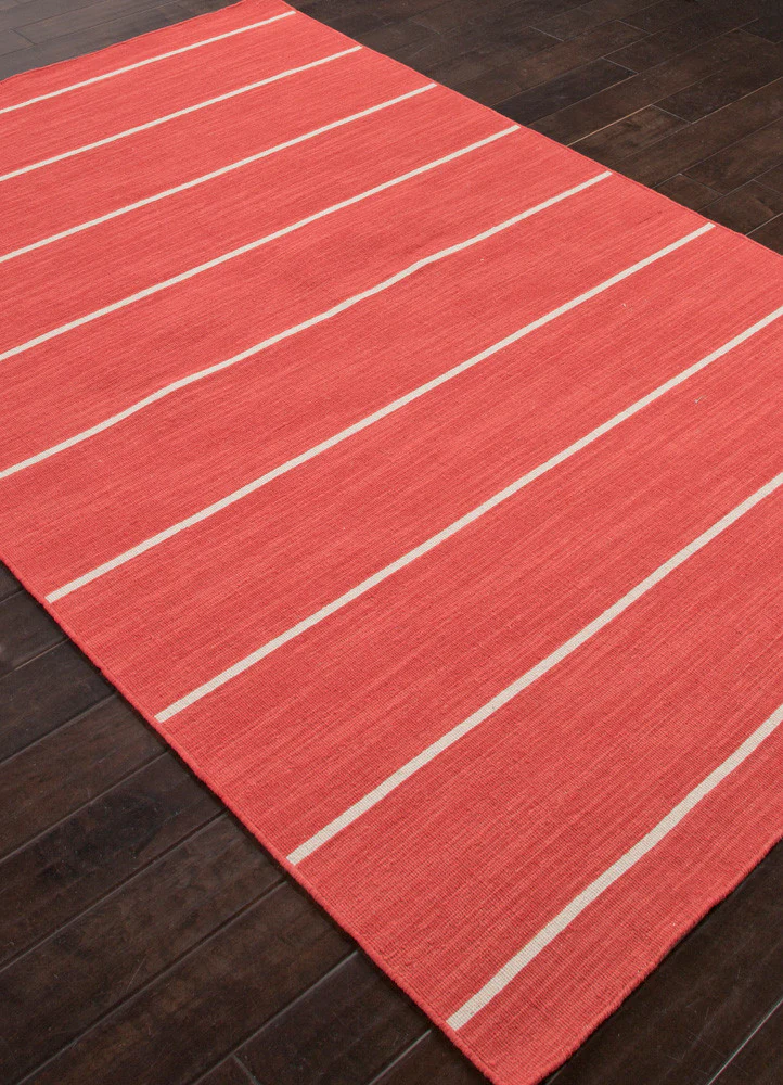 Coastal Shores Cape Cod Aurora Red/White Ice Area Rug - Image 2