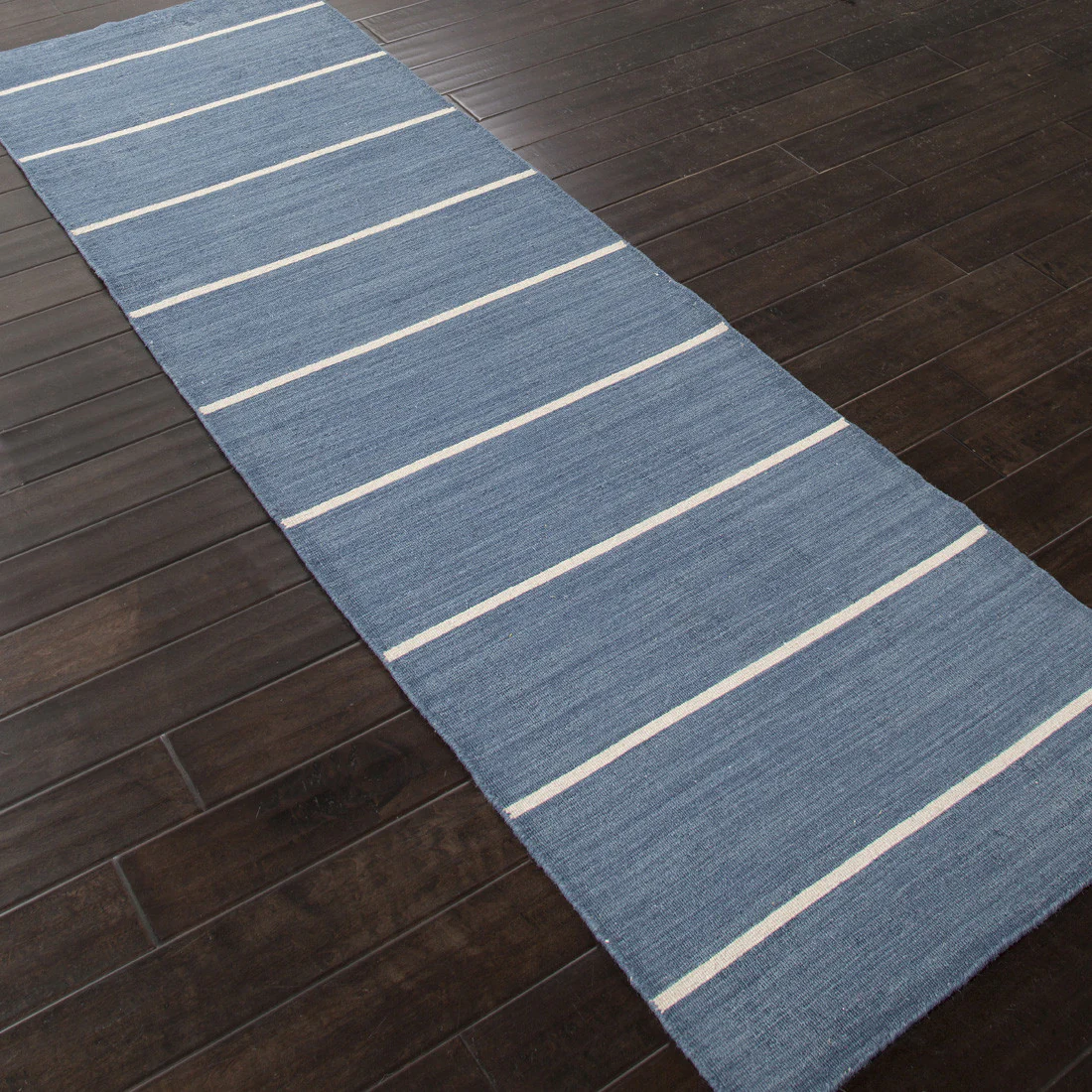 Coastal Shores Cape Cod Dark Denim Runner Rug - Image 2