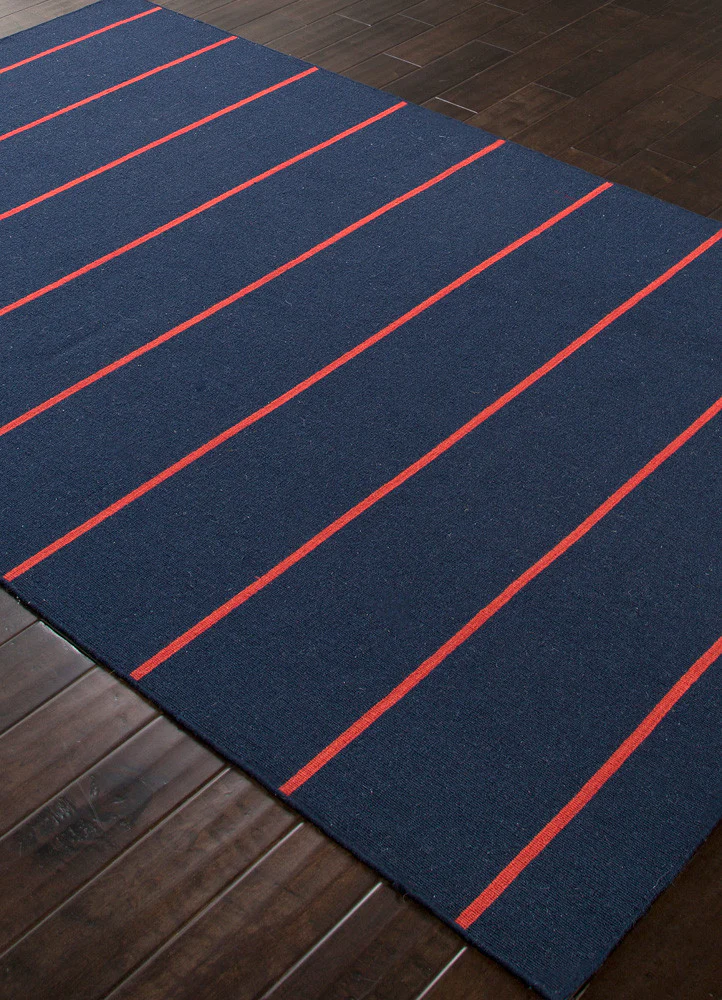 Coastal Shores Cape Cod Medieval Blue/Mars Red Area Rug - Image 2