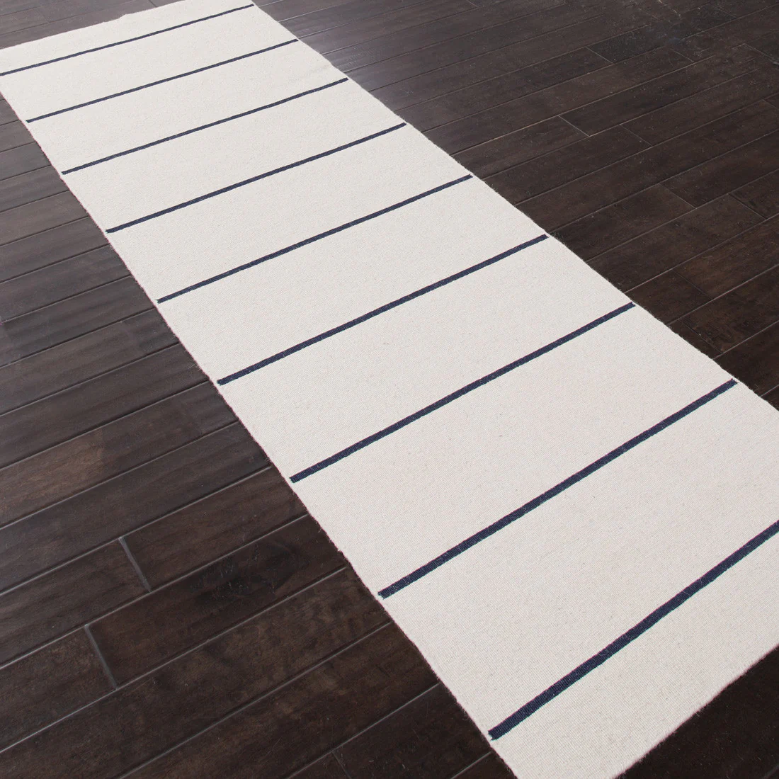 Coastal Shores Cape Cod Vanilla Ice/Medieval Blue Runner Rug - Image 2