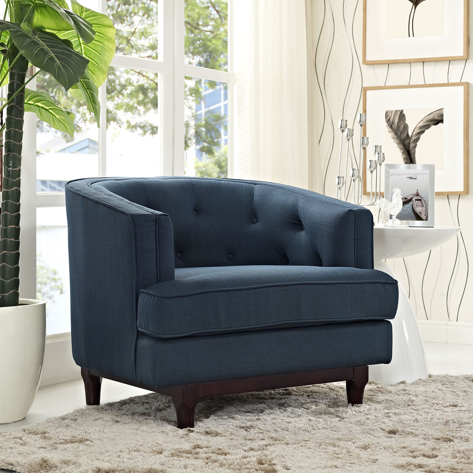 Coastline Armchair Azure - Image 5