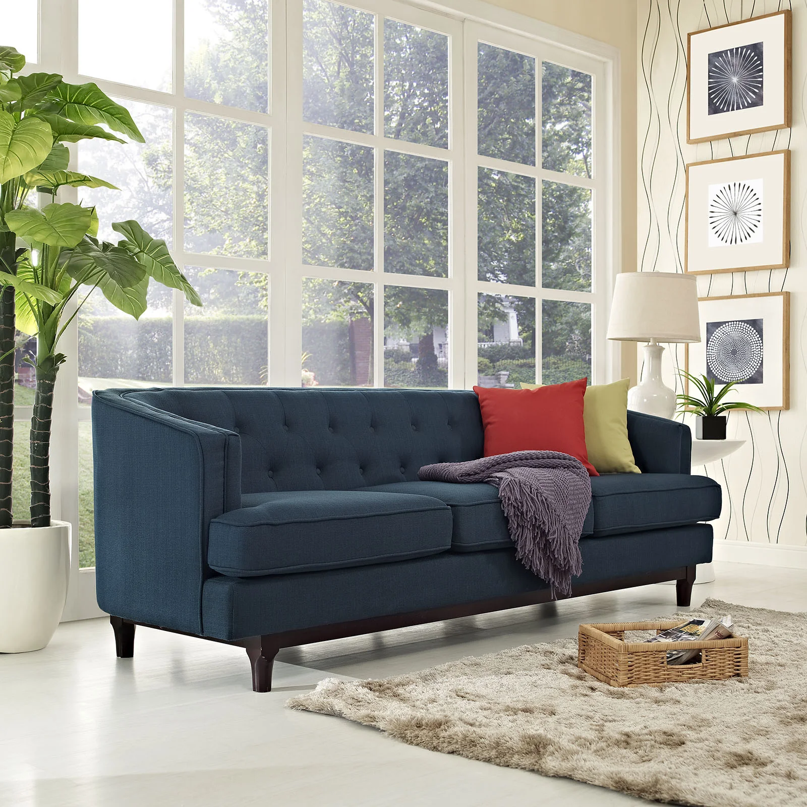 Coastline Sofa Azure - Image 4